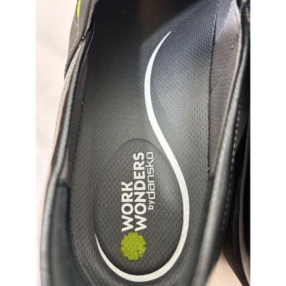Women's Work Wonders by Dansko Clogs Size 42 Black - Picture 3 of 8